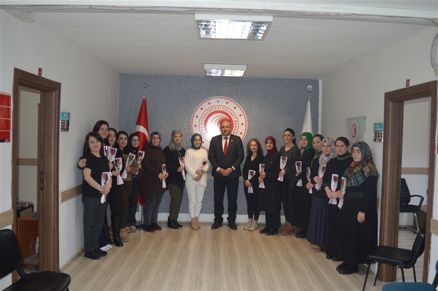 MÜDÜRLÜĞÜMÜZDE 8 MART DÜNYA KADINLAR GÜNÜ